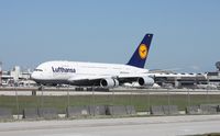 D-AIMC @ MIA - Lufthansa A380 - by Florida Metal