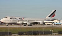 F-GEXB @ MIA - Air France 747