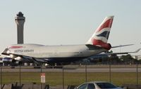 G-CIVB @ MIA - British 747