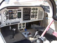 N911EX @ EDU - Glasair III cockpit, University Airport, Davis, CA open house. - by Reed Maxson