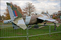 XV752 - Parked in a field at Bletchley Park - by David Robinson