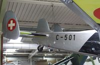 C-501 - Eidgenössisches Flugzeugwerk (F+W) Emmen C-3605 Schlepp at the Auto & Technik Museum, Sinsheim