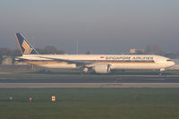 9V-SWT @ EGCC - Singapore Airlines - by Chris Hall