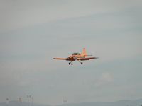 N727SM @ POC - On final to runway 26L over the drag races - by Helicopterfriend
