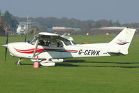 G-CEWK @ EGTO - Cessna 172S, c/n: 172S8294 at Rochester, Kent - by Terry Fletcher