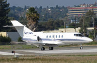 N321MS @ KCCR - Ejent Group LLC, Gales Creek, OR 2001 Raytheon Hawker 800XP taxying at Buchanan Field (Concord), CA. Are we Centered or what? - by Steve Nation