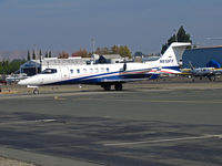 N610FX @ KCCR - Flexjets 2005 Learjet 45 @ Concord, CA taxis for flight to KJAC (Jackson Hole, WY) - by Steve Nation