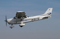 N191TG @ KPAO - Tango Golf Aerospace LLC (San Ramon, CA) 2011 Cessna 172S on approach to Palo Alto, CA - by Steve Nation