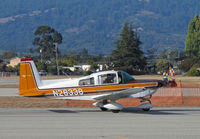 N28338 @ KWVI - 1977 Grumman American AA-5 taxying in @ Watsonville, CA Fly-In - by Steve Nation