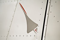 N780AC @ EGLK - Tail detail Concorde - registration mark reapplied to resemble N7BOAC - by OldOlympic