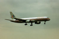 UNKNOWN @ DFW - American Airlines 757 on approach to DFW - by Zane Adams