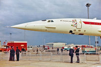 G-BSST @ EGLL - Promotional visit to Heathrow 1971 - by OldOlympic