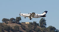 N951CS @ KCCR - Gear is retracting on Galloway Air (Charlotte, NC) 1999 PA-46-3560P as she climbs out from RWY 19R take-off at Buchanan Field - by Steve Nation