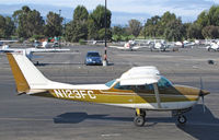 N123FC @ KPAO - KMC Aircraft (Sisters, OR) 1970 Cessna 172K running up engine prior to departing Palo Alto, CA - by Steve Nation