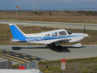N8074T @ KPAO - Locally-based 1979 Piper PA-28-181 Cherokee taxiing for take-off at Palo Alto, CA - by Steve Nation