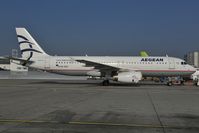 SX-DVX @ LOWW - Aegean Airbus 320 - by Dietmar Schreiber - VAP