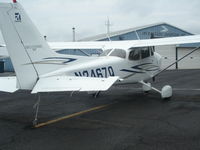 N2467Q @ 4B8 - Cessna N2467Q parked at Robertson Field. - by Mark K.
