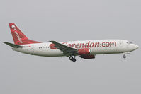 TC-TJF @ EHAM - Corendon 737-400