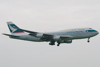 B-HUJ @ EHAM - Cathay Pacific 747-400