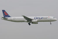 TC-OBJ @ EHAM - Onur Air A321