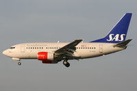 LN-RCW @ EGCC - Scandinavian Airlines - by Chris Hall