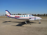 N340JM @ KTLR - Swiss Express (Gonzales, CA) small titles 1978 Cessna 340A @ Tulare, CA for International Ag Expo - by Steve Nation