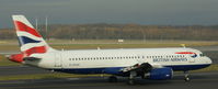 G-EUUK @ EDDL - British Airways, seen here on the taxiway for departure at Düsseldorf Int´l - by A. Gendorf