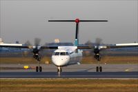 LX-LGA @ EDDF - DHC-8-402Q - by Jerzy Maciaszek