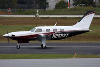N262ST @ PDK - Coastal Instrument and Electronics Company 2010 Piper Meridian N262ST arriving from Ashe County (KGEV) - Jefferson, NC. - by Dean Heald