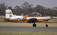 VH-MCT @ YTEM - CT-4 Airtrainer (VH-MCT) A19-046 on Runway 36 at Temora. - by YSWG-photography