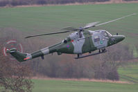 XZ643 @ X5FB - On a mission from North Yorkshire. Westland Lynx AH7   XZ643 at Fishburn Airfield November 2011. - by Malcolm Clarke