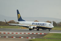 EI-DWM @ EGCC - Ryanair EI-DWM Boeing 737-8AS Landing Manchester Airport. - by David Burrell