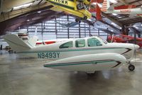 N9493Y - Beechcraft N35 Bonanza at the Pima Air & Space Museum, Tucson AZ - by Ingo Warnecke