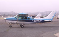 N150SC @ CCR - Visitor on a foggy day - by Bill Larkins