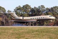 N760CC @ ORF - Challenger Management LLC's 2006 Gulfstream G500 N760CC landing RWY 23. - by Dean Heald
