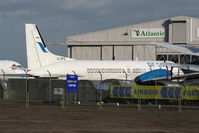 LZ-BPS @ EGBE - in storage at Coventry - by Chris Hall