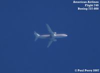 UNKNOWN @ NONE - The Ronald Reagan to Miami leg, crossing North Carolina - by Paul Perry