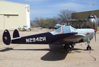 N2943H - Erco Ercoupe 415-C at the Pima Air & Space Museum, Tucson AZ - by Ingo Warnecke