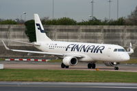 OH-LKI @ EGCC - Finnair - by Chris Hall