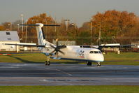 G-JECG @ EGCC - flybe - by Chris Hall