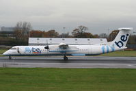 G-KKEV @ EGCC - flybe - by Chris Hall