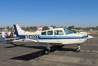 N24022 @ KTLR - Concord Trading Inc. (Paramount, CA) 1977 Beech C23 visiting Tulare, CA Tulare, CA for International Ag Expo - by Steve Nation