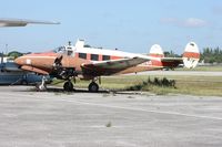 N6NA @ OPF - Beech C-45H converted to tricycle gear