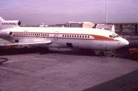 N4613 @ JFK - National B727-35(c/n 18814) at JFK,1980s - by metricbolt