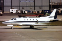 N96RE @ KORD - Scanned from a print - by John Meneely