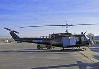 N633SC @ 07CL - Recently acquired AvAg Inc (Richvale, CA) all black  UH-1H (ex 67-17633) @ operators home strip - by Steve Nation