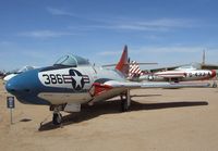 141121 - Grumman TAF-9J (F9F-8B) Cougar at the Pima Air & Space Museum, Tucson AZ - by Ingo Warnecke
