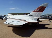 134748 - Douglas F4D-1 / F-6A Skyray at the Pima Air & Space Museum, Tucson AZ - by Ingo Warnecke