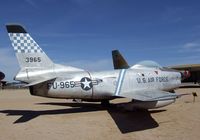 53-0965 - North American F-86L Sabre at the Pima Air & Space Museum, Tucson AZ - by Ingo Warnecke