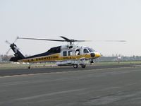 N15LA @ POC - Taxiing into LA CO Air Ops helipad area - by Helicopterfriend